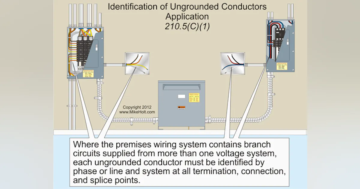Code Q&A: Identification of Circuit Conductors | EC&M