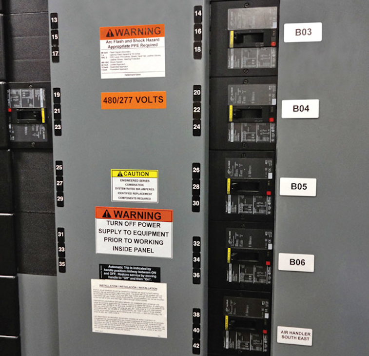 The Ins And Outs Of Electrical Labeling Part 1 Of 2 Ec Amp M - How to label circuit breakers