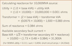 Ecmweb Com Sites Ecmweb com Files Uploads 2013 10 Calculating Transformer Secondary Short Circuit Current