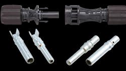 Recalled solar panel connectors Recalled solar panel connectors