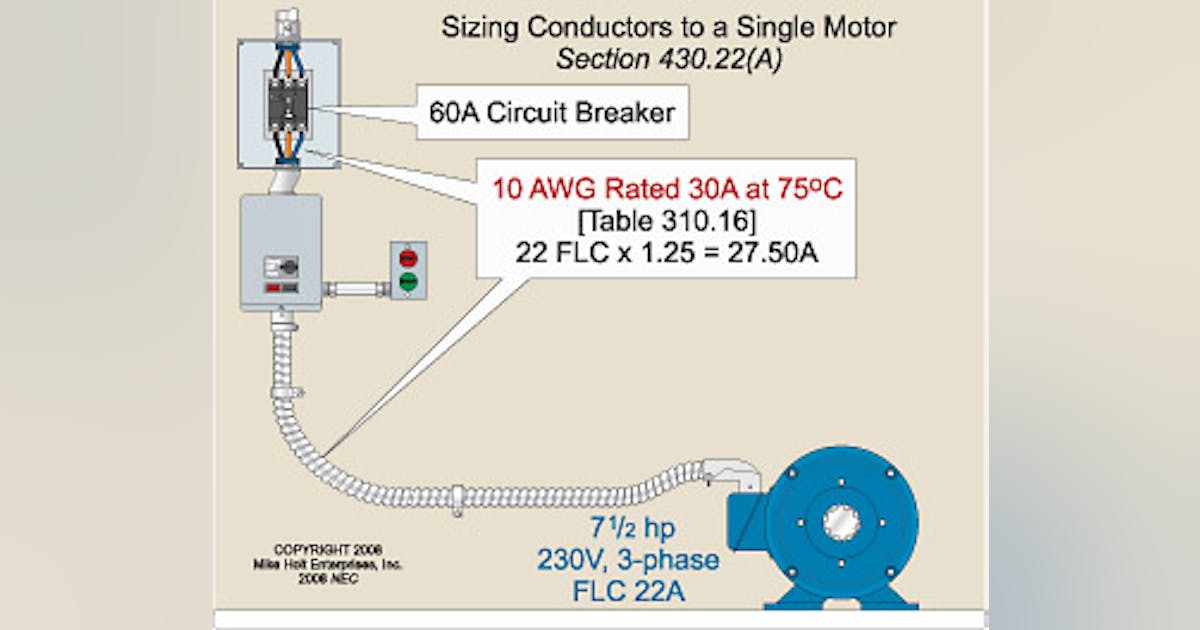Motor Calculations | EC&M