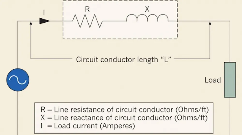 Calculating Voltage Drop in Power Distribution Systems | EC&M