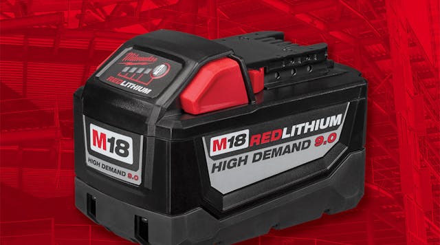 Milwaukee Tool Expands Warnings Instructions for M18 HIGH DEMAND 9.0 Battery Pack EC M