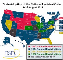 U.S. NEC Adoption 2017 U.S. NEC Adoption 2017