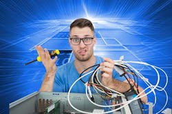 incompetent confused worker incompetent confused worker