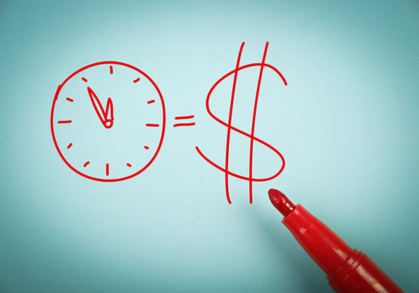time equals money