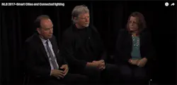 National Lighting Bureau video panel - Smart Cities