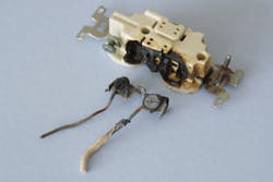 burned receptacle burned receptacle