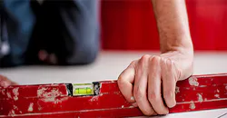 home remodeling with level