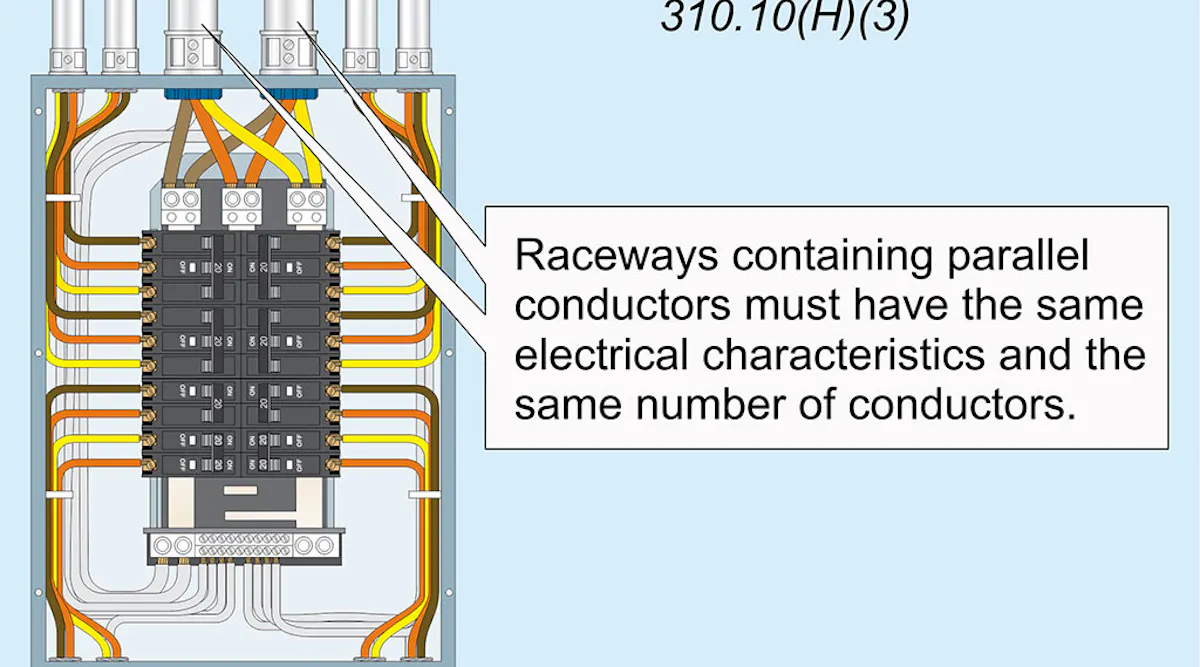 Parallel Conductor Example Code Q&A: Conductors Installed in Parallel | EC&M