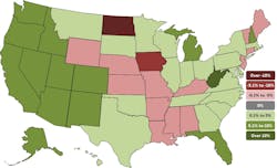 state employment map January 2018 state employment map January 2018