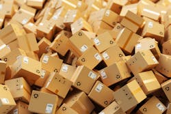 cardboard boxes pile cardboard boxes pile