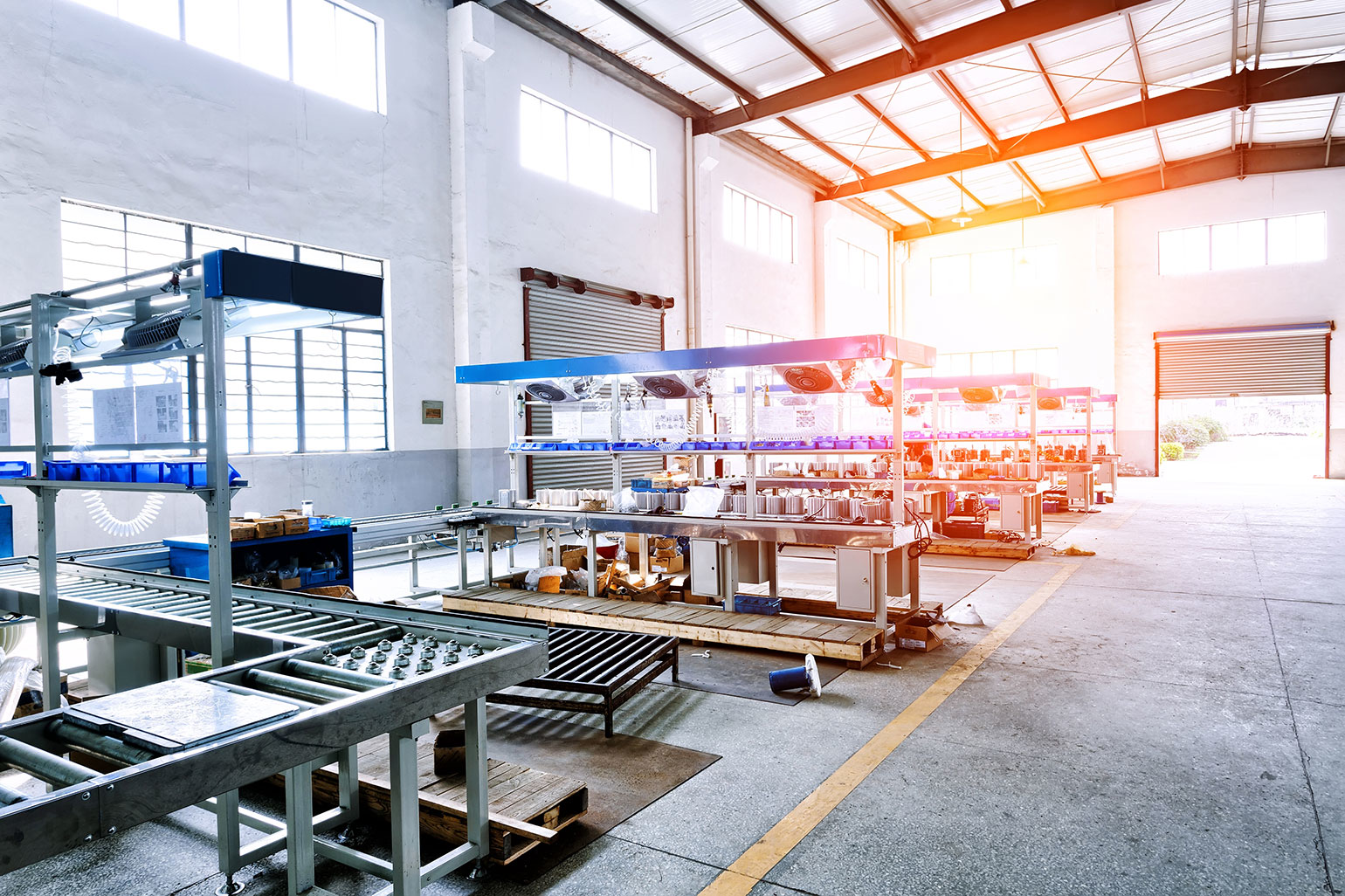 factory workshop interior