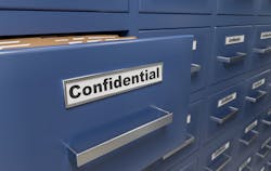 confidential file confidential file
