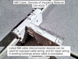 NM Cable 334.40(B) NM Cable 334.40(B)