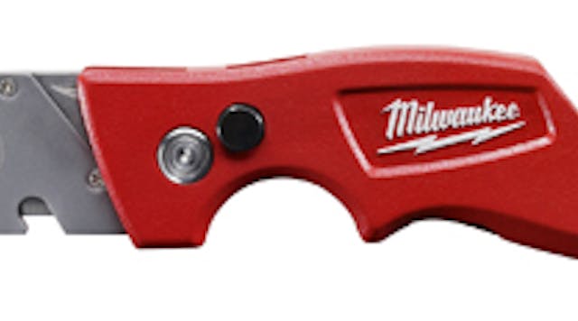 Ecmweb 2166 Milwaukee Electric Tool Fastback Utility Knife Image