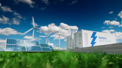 solar panels and energy storage trailer