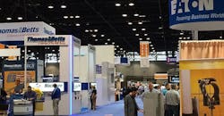 NECA exhibit floor NECA exhibit floor