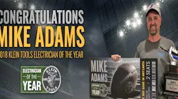 Klein Tools 2018 Electrician of the Year Mike Adams