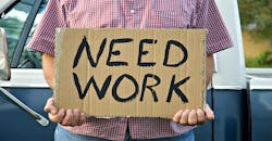 I Need Work Sign I Need Work Sign