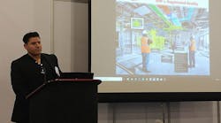 Michael Gonzalez of Rosendin Electric showed why virtual reality applied to BIM holds such promise.