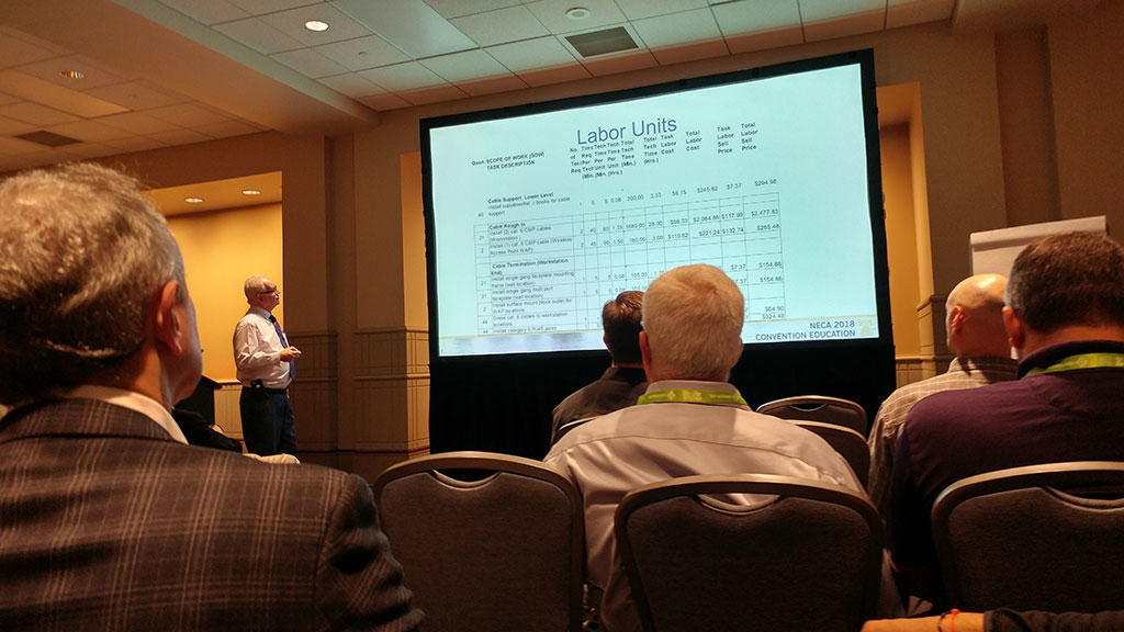 Gene Conway presentation at NECA 2018