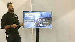 Drew DeWalt, Rhumbix, presenting at NECA 2018 Techtopia Drew DeWalt, Rhumbix, presenting at NECA 2018 Techtopia