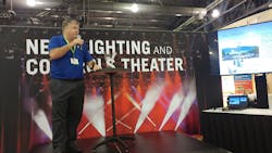 Dan Connors, Aris Wind, at NECA 2018 Lighting and Controls Theater Dan Connors, Aris Wind, at NECA 2018 Lighting and Controls Theater
