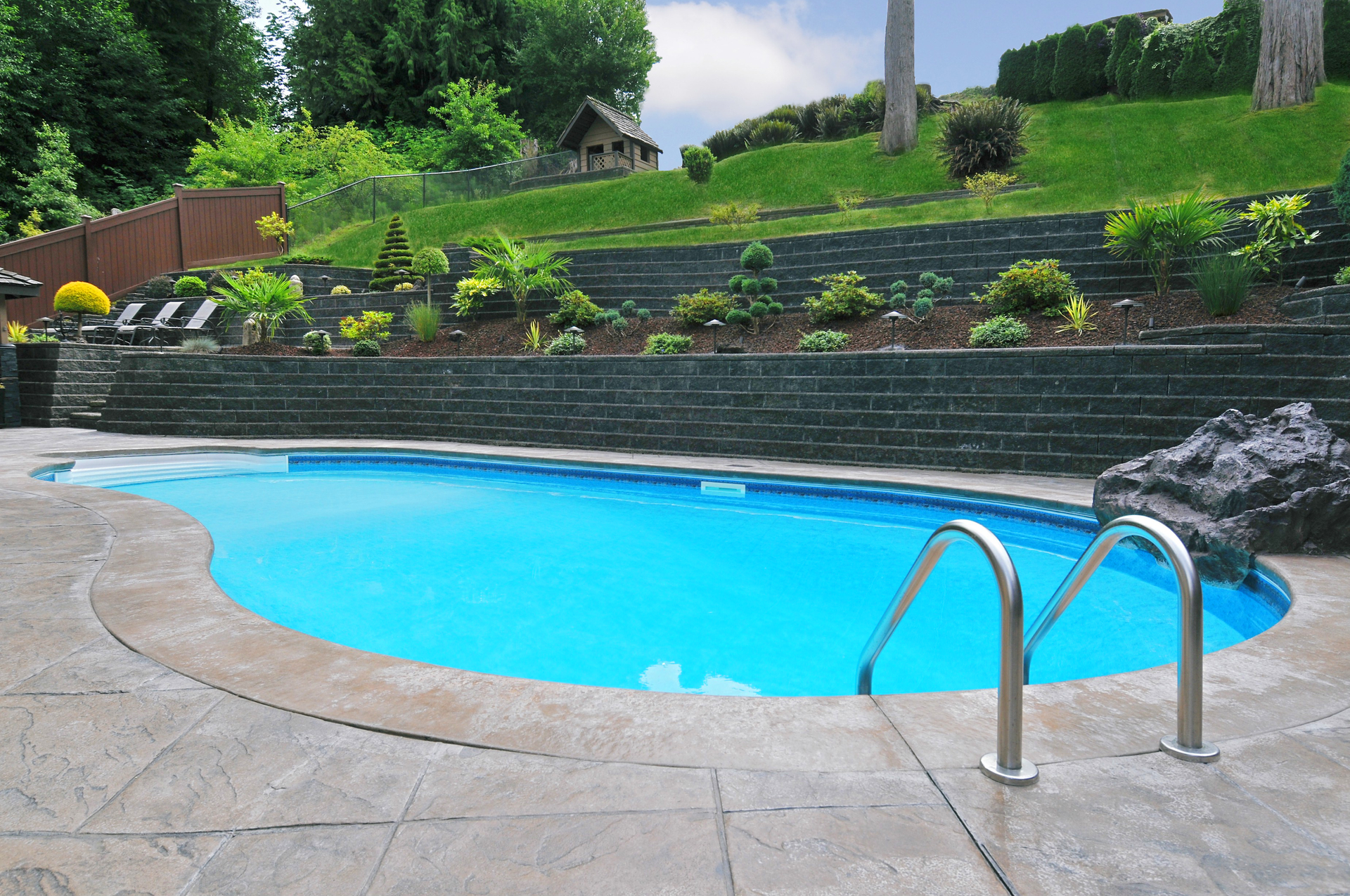 Pool deck