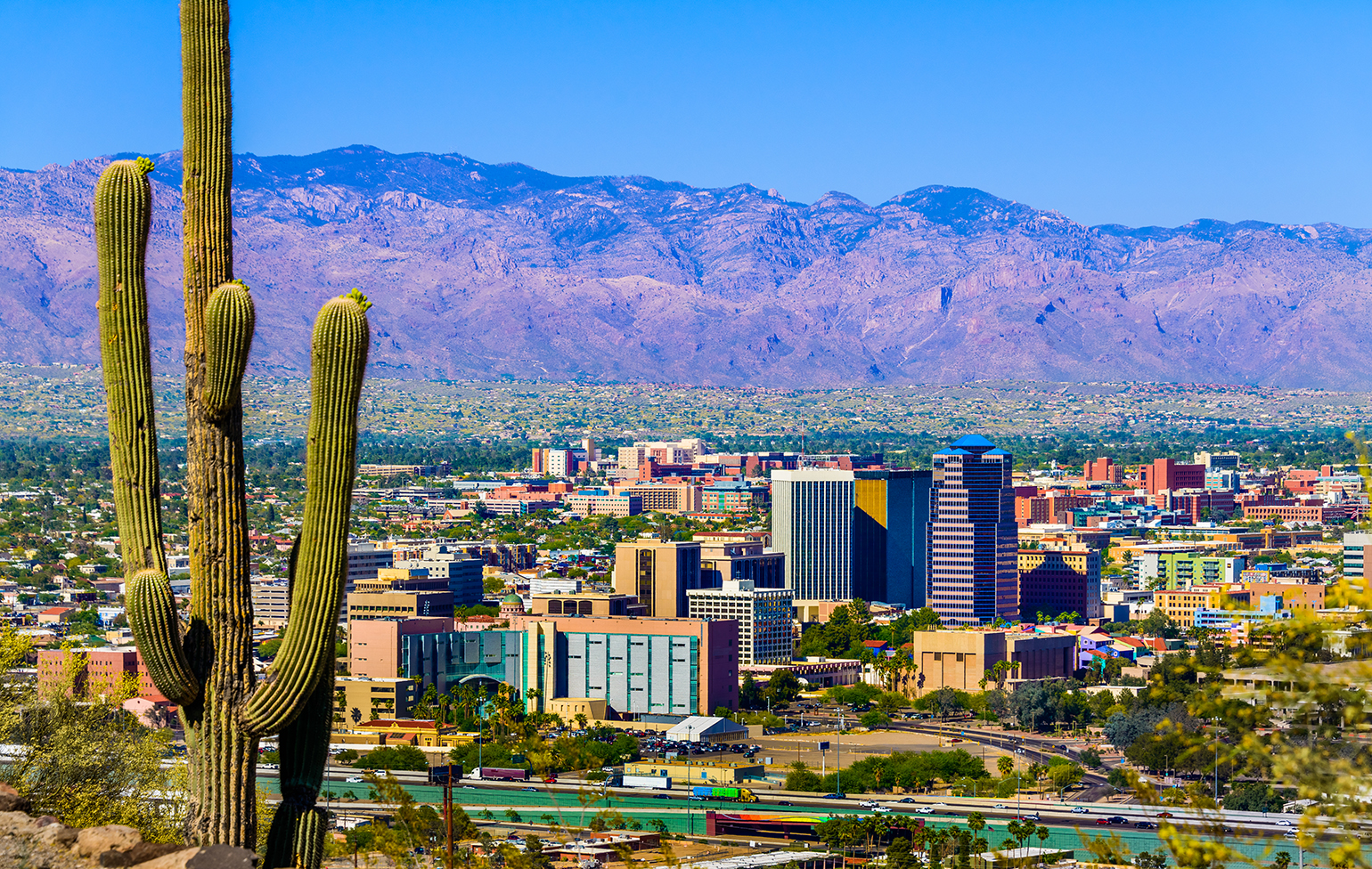 Tuscon Arizona Skyline