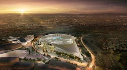 From a portfolio of work on Sanveo&apos;s website, a case study highlights its work on the LA Rams stadium, for which Sanveo provided 3D modeling of all electrical systems, MEP clash coordination and shop drawings for all electrical systems.