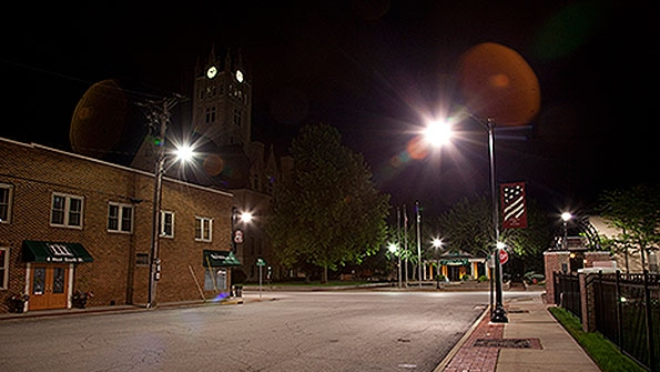 LED roadway lighting