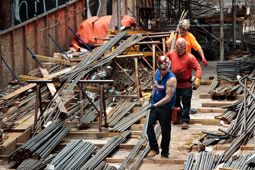 Construction Workers, Hudson Yard, 2016