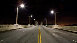 Roadway lighting, 6th St Bridge, Los Angeles