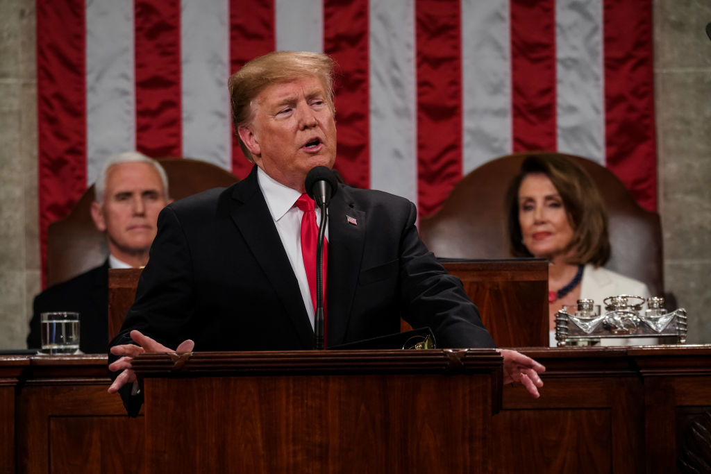 President Donald Trump, State of the Union, 2019