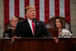 President Donald Trump, State of the Union, 2019 President Donald Trump, State of the Union, 2019