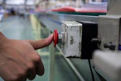 Emergency stop button Emergency stop button