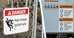 Safety sign Safety sign