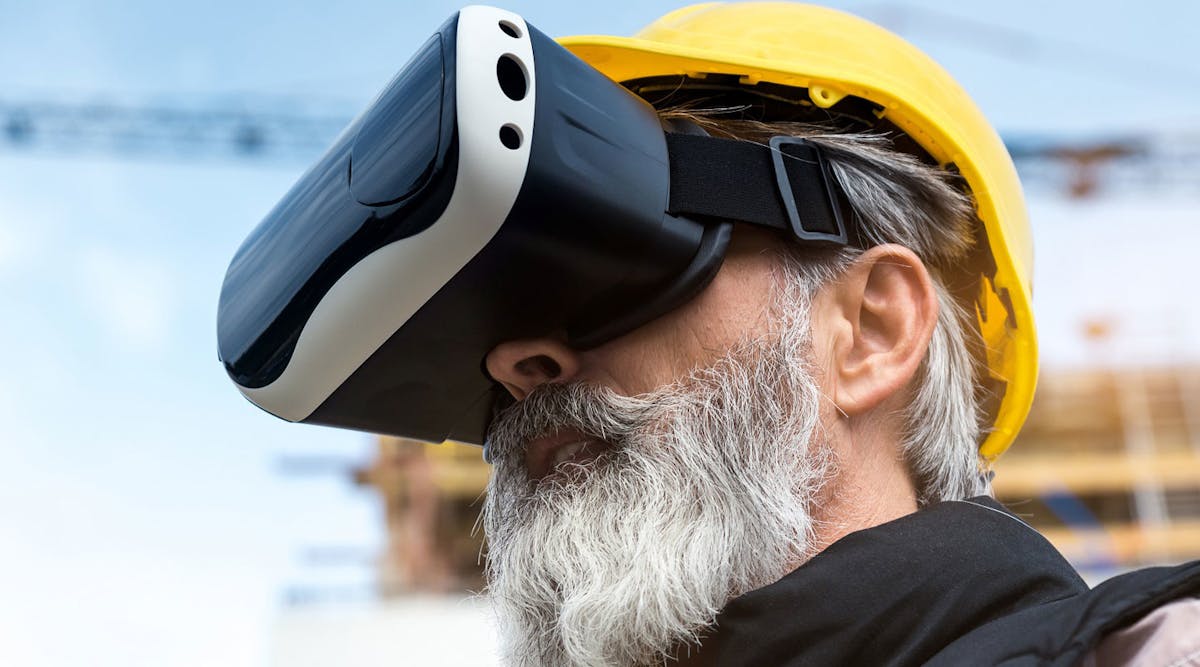Unlike augmented reality headgear, some virtual reality goggles restrict the wearer&rsquo;s view of physical surroundings.