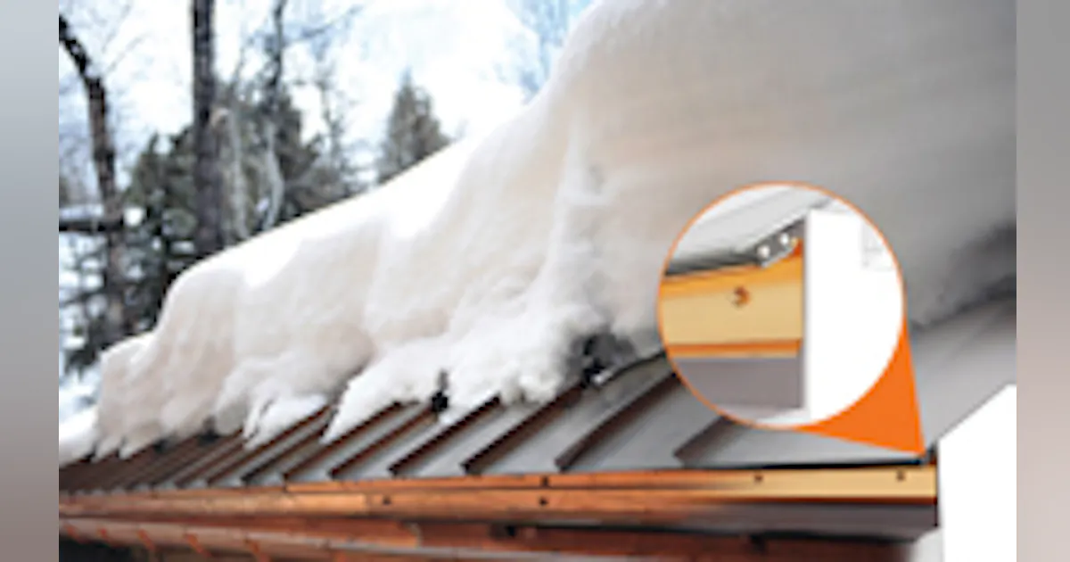 Ice Buster Roof ice-melt system | EC&M