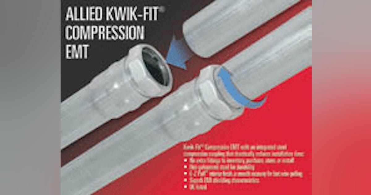 Compression EMT | EC&M