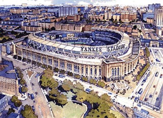 File:Locker room under construction, Yankee Stadium, New York City