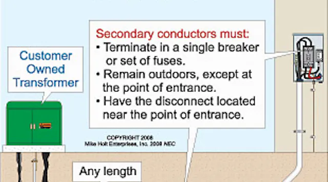 Transformer Secondary Conductors | EC&M