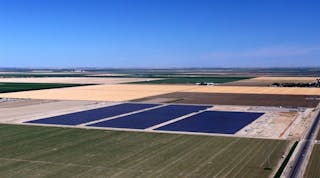 20MW solar farm engineered and constructed by Cupertino Electric for PG&amp;E in Huron, Calif.