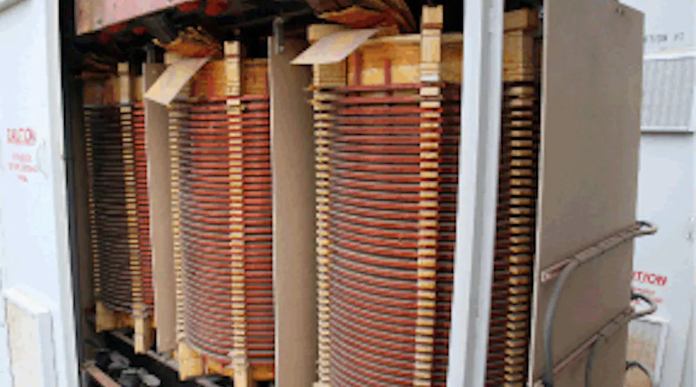 Power Factor Testing Dry-Type Transformers | EC&M