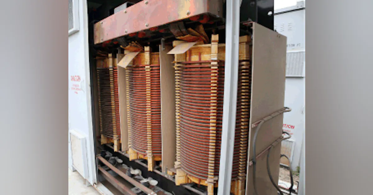 Power Factor Testing Dry-Type Transformers | EC&M