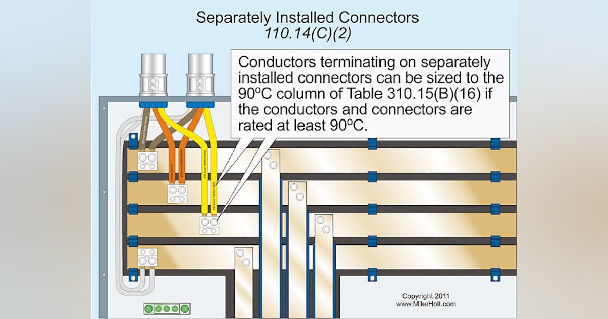 Stumped By the Code? Equipment Temperature Terminal Rating for Sizing ...