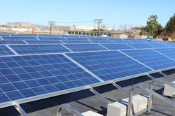 St Louis Electrical Industry Training has installed 100 solar panels on its roof to reduce energy costs and provide valuable training to apprentices and journey workers St Louis Electrical Industry Training has installed 100 solar panels on its roof to reduce energy costs and provide valuable training to apprentices and journey workers