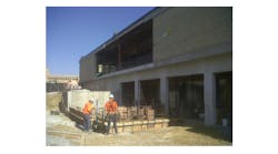 Construction began on the Pershing Hall renovations in January 2012 and were completed in February 2013