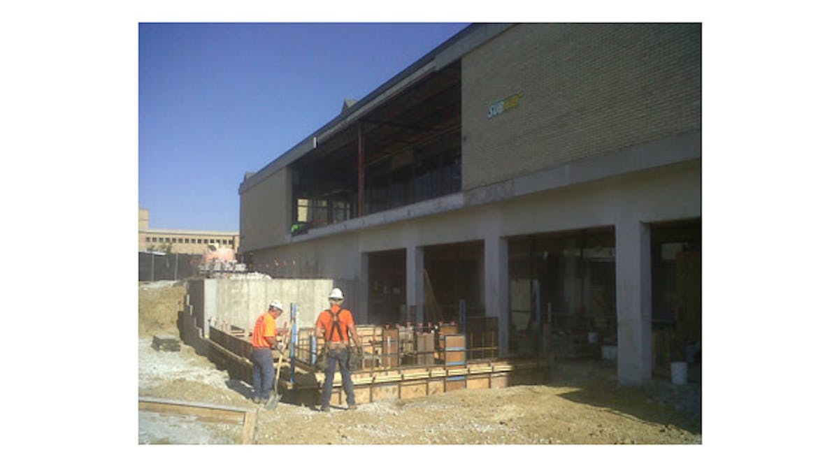 Construction began on the Pershing Hall renovations in January 2012 and were completed in February 2013